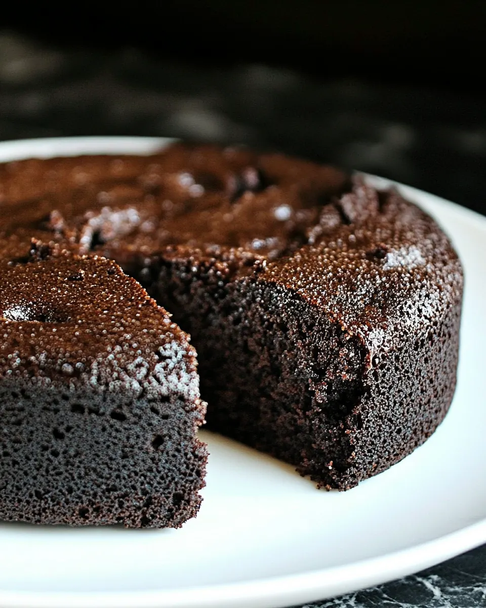 Egg Free Chocolate Cake