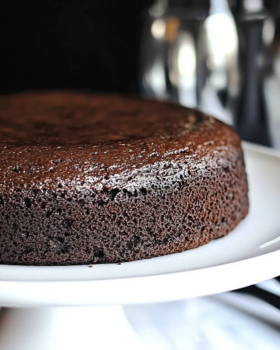 Egg Free Chocolate Cake
