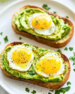 Egg In A Hole Avocado Toast