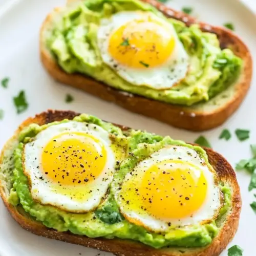 Egg In A Hole Avocado Toast