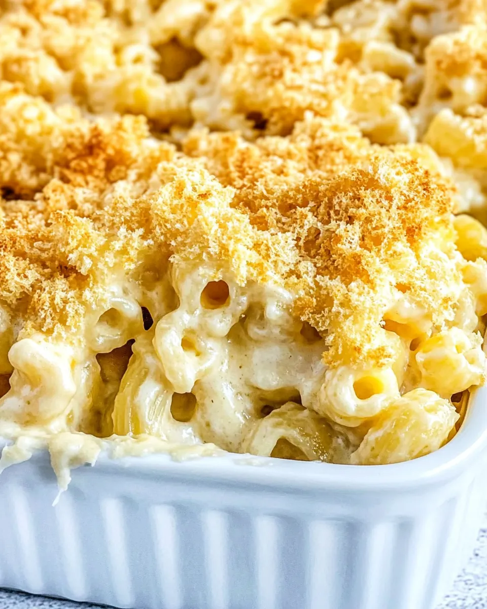 Egg Noodle Mac Cheese
