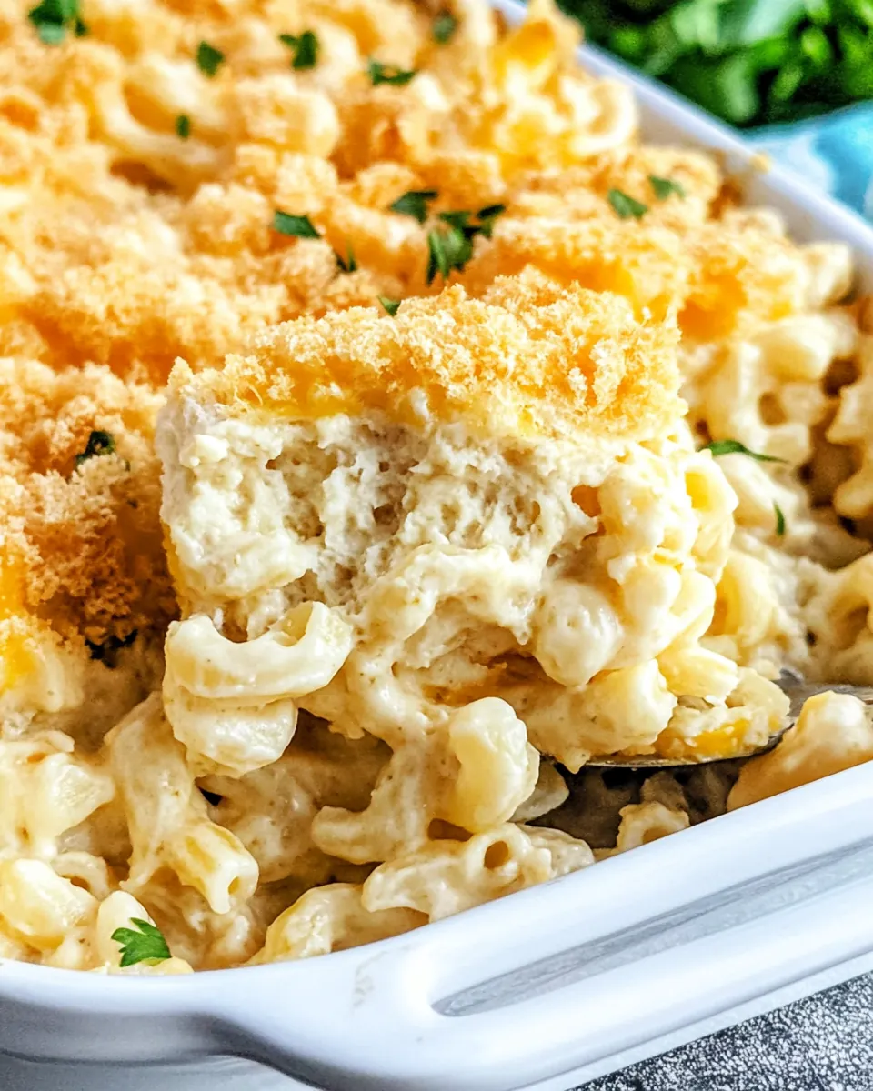 Egg Noodle Mac Cheese