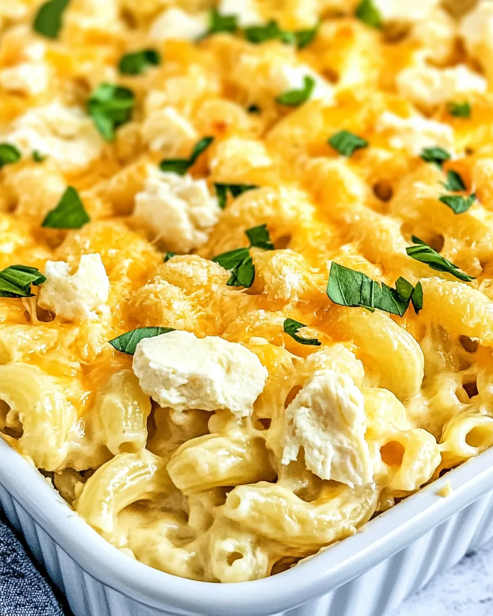 Egg Noodle Mac Cheese