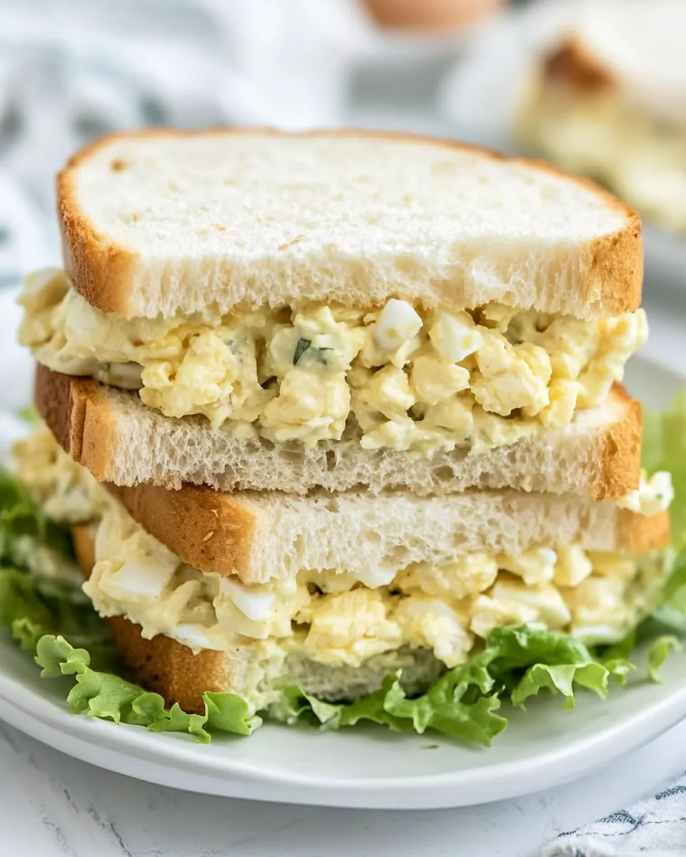 Egg Salad Sandwiches