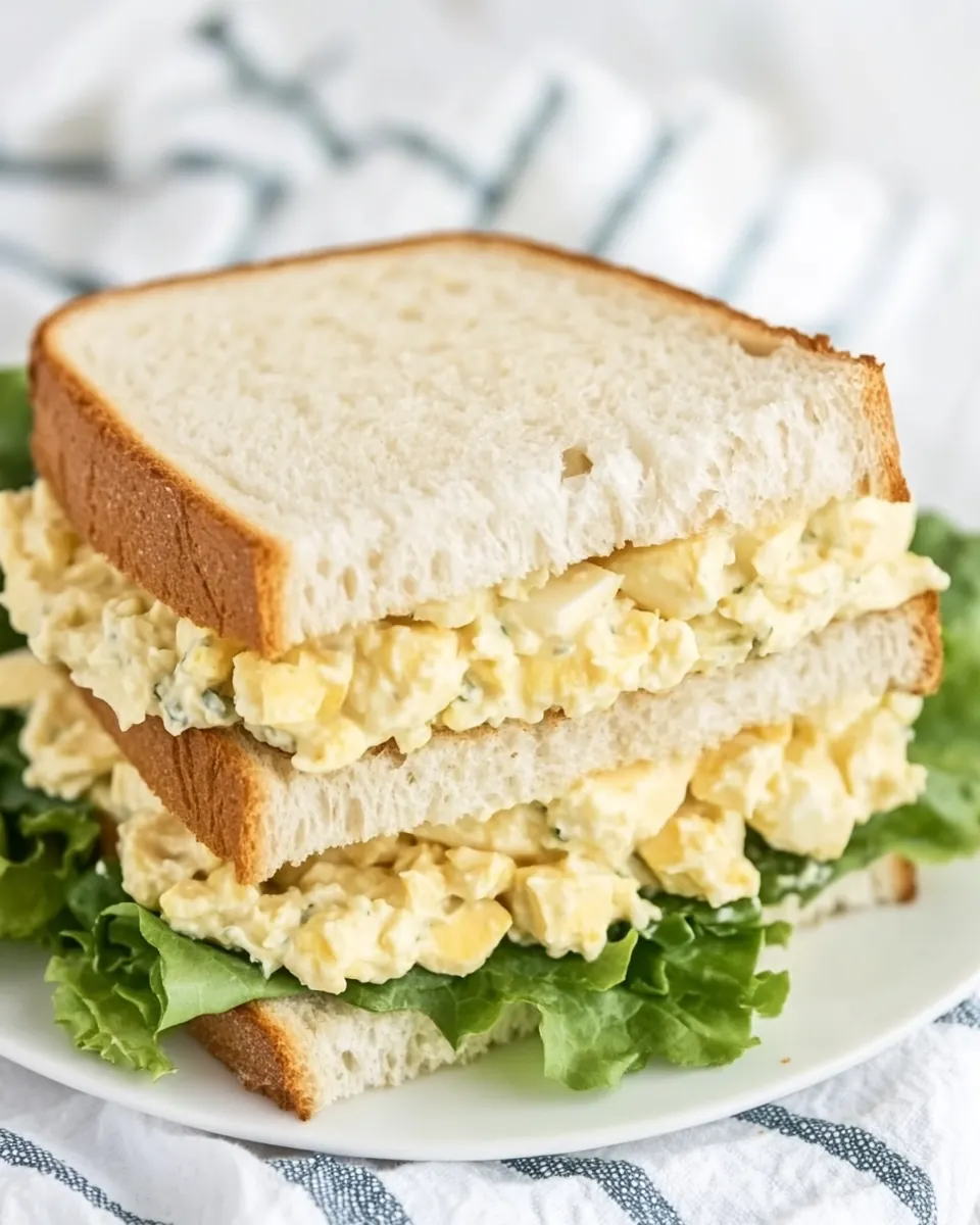 Egg Salad Sandwiches