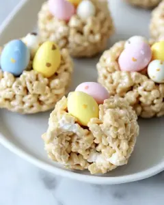 Egg Shaped Rice Krispies Treats