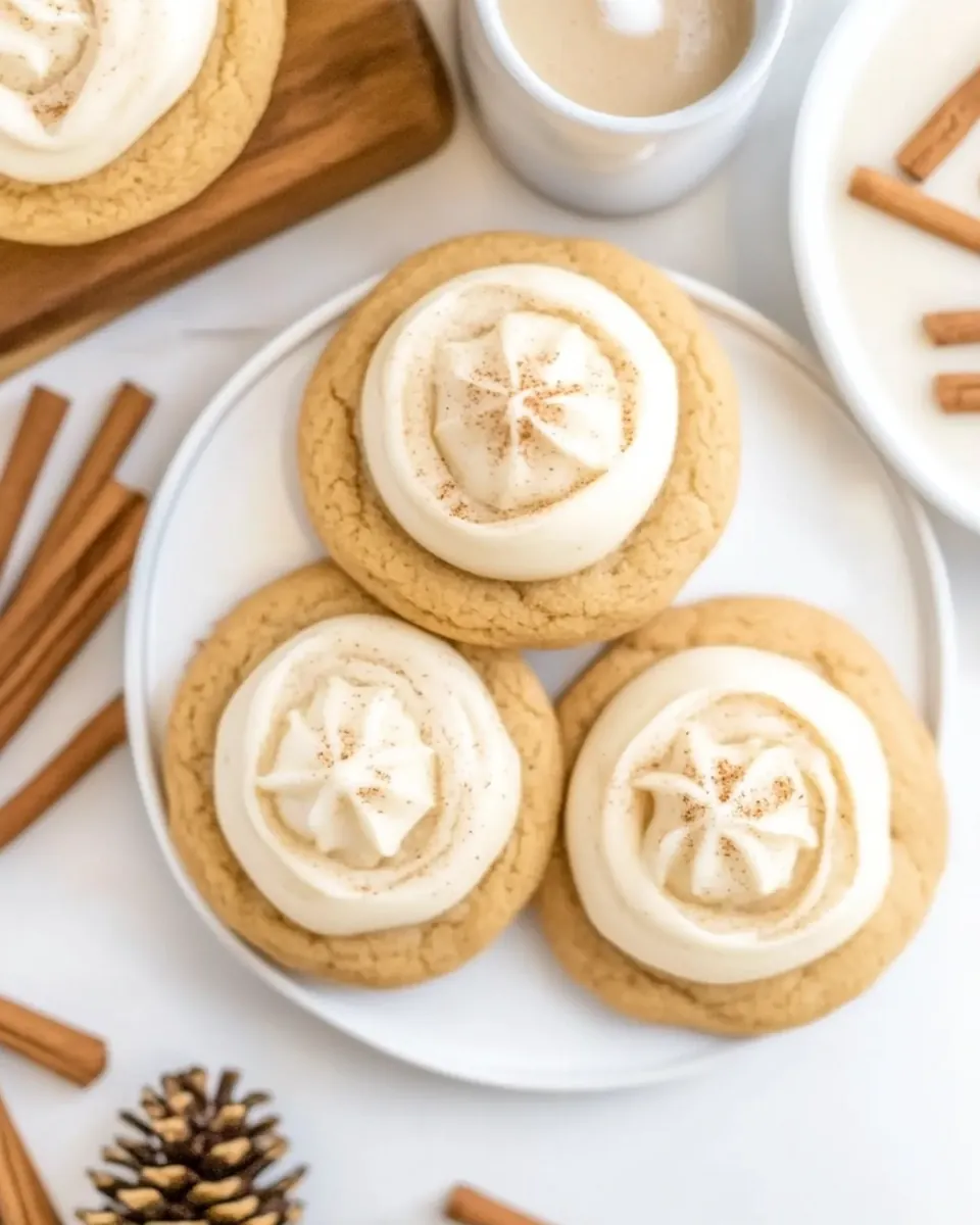 Eggnog Cookies