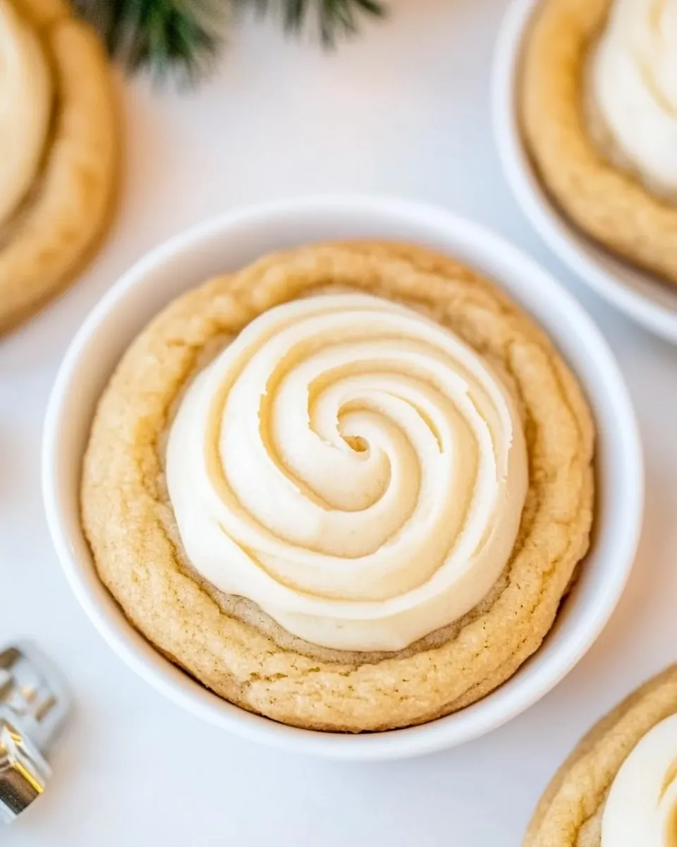 Eggnog Cookies