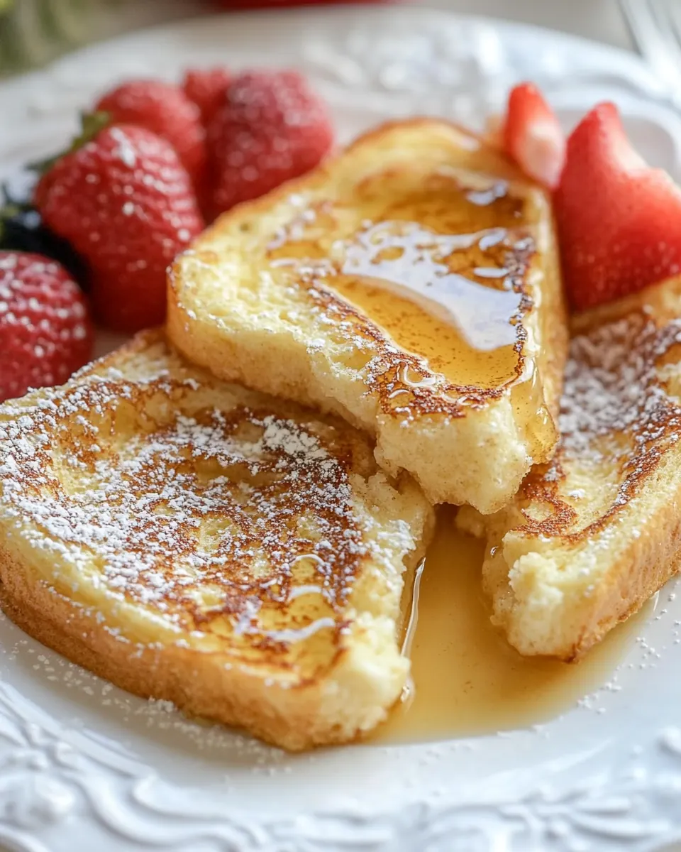 Eggnog French Toast