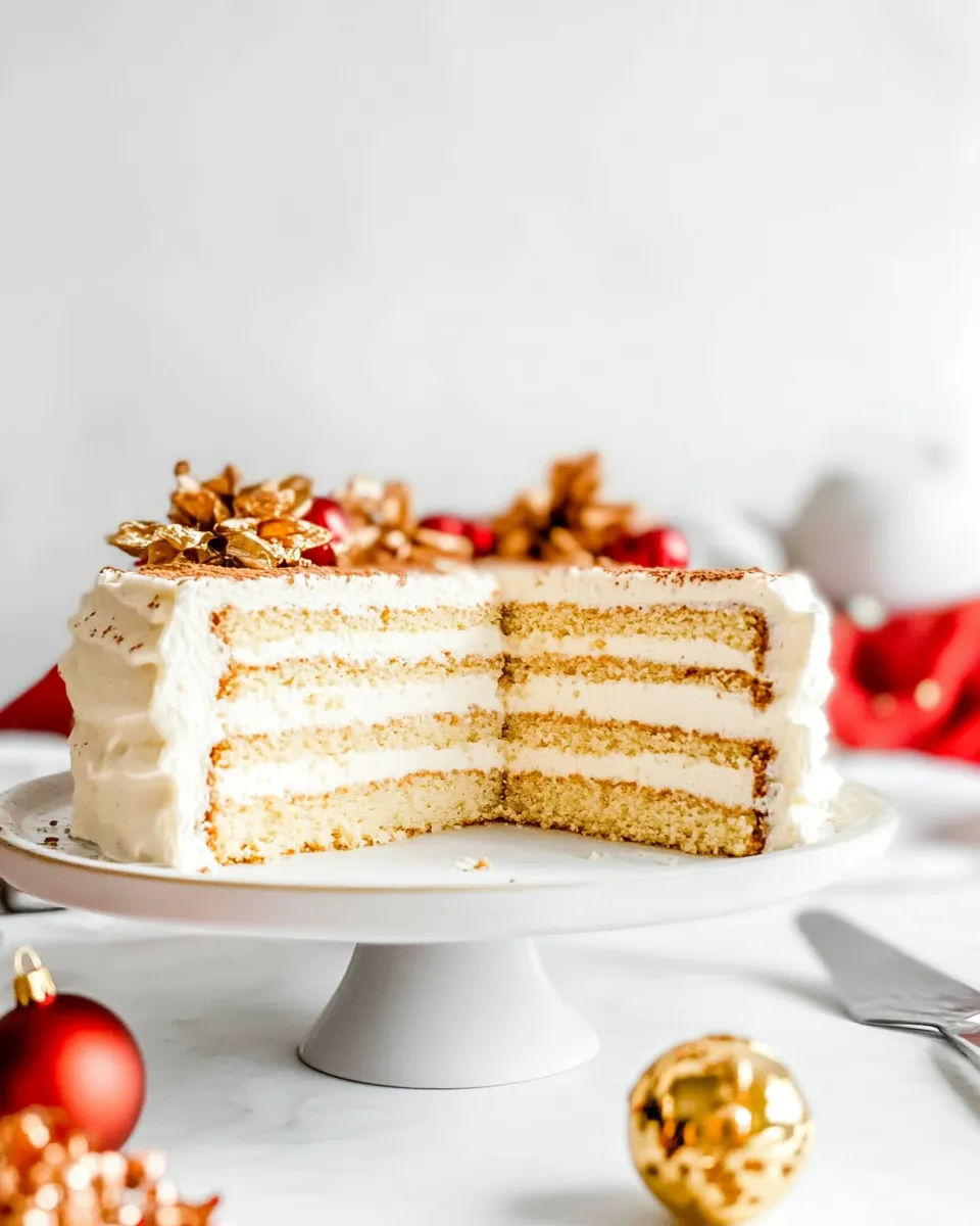 Eggnog Icebox Cake