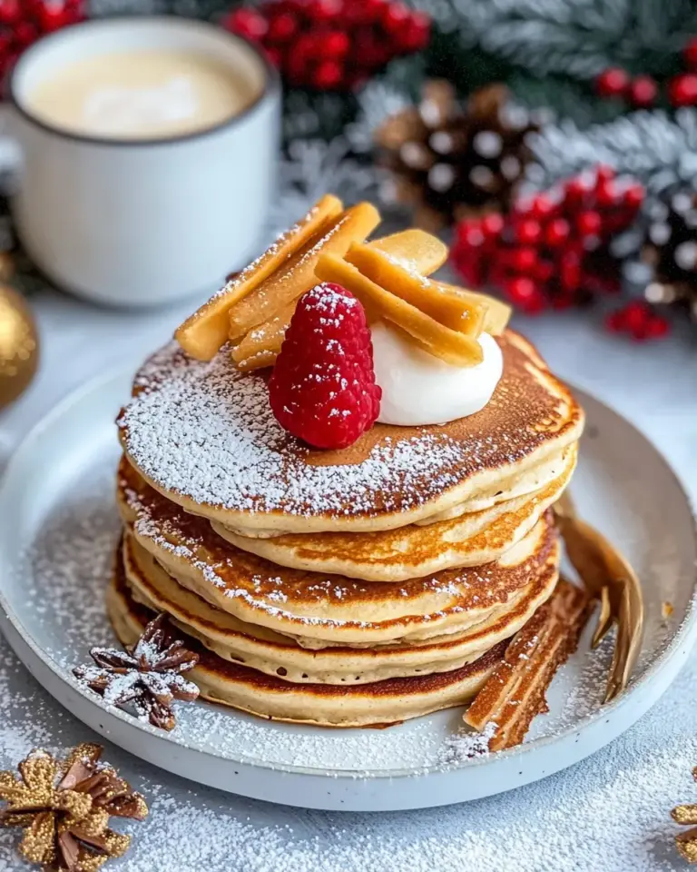Eggnog Pancakes