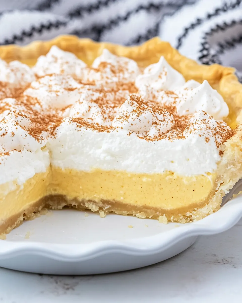 Eggnog Pie