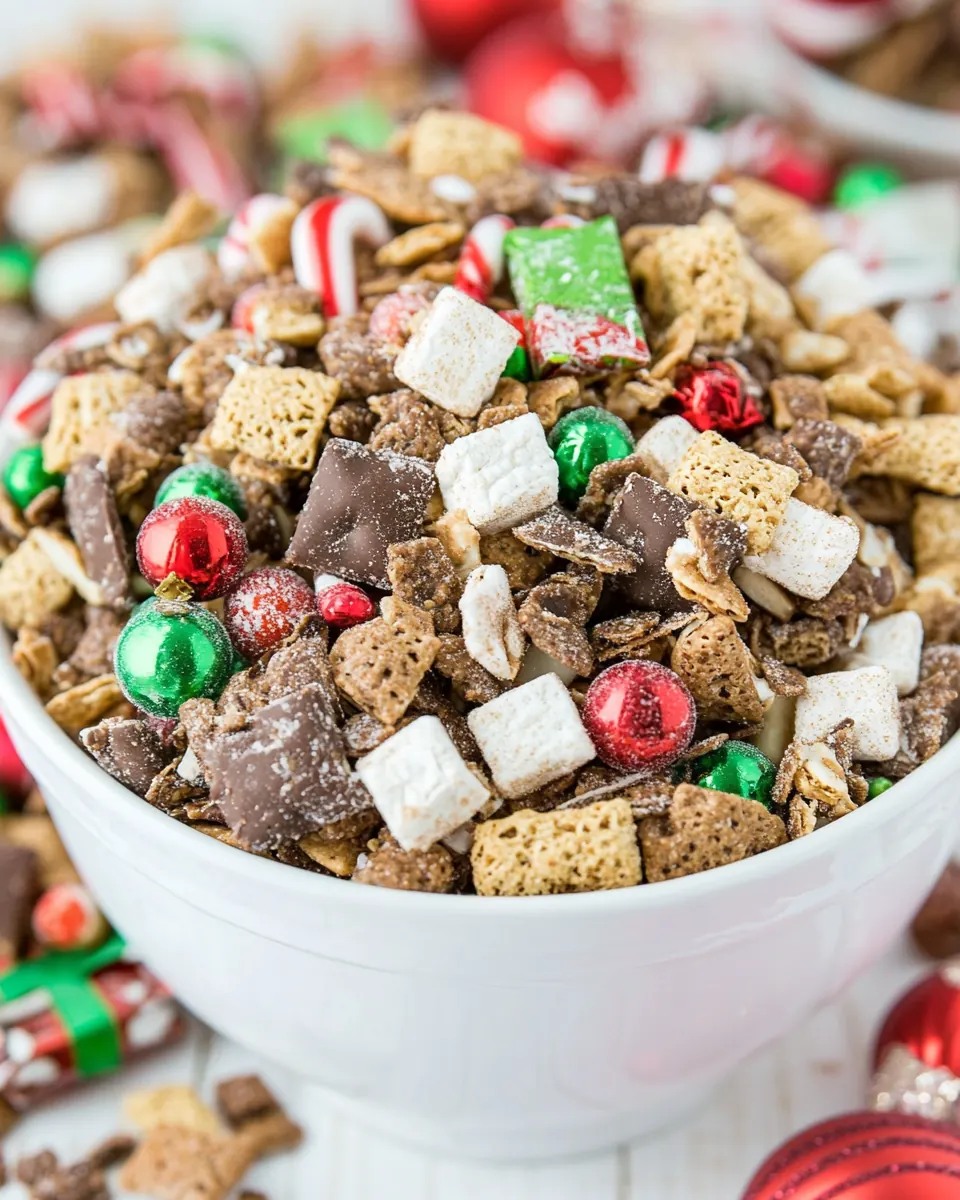 Elf Munch Christmas Snack Mix