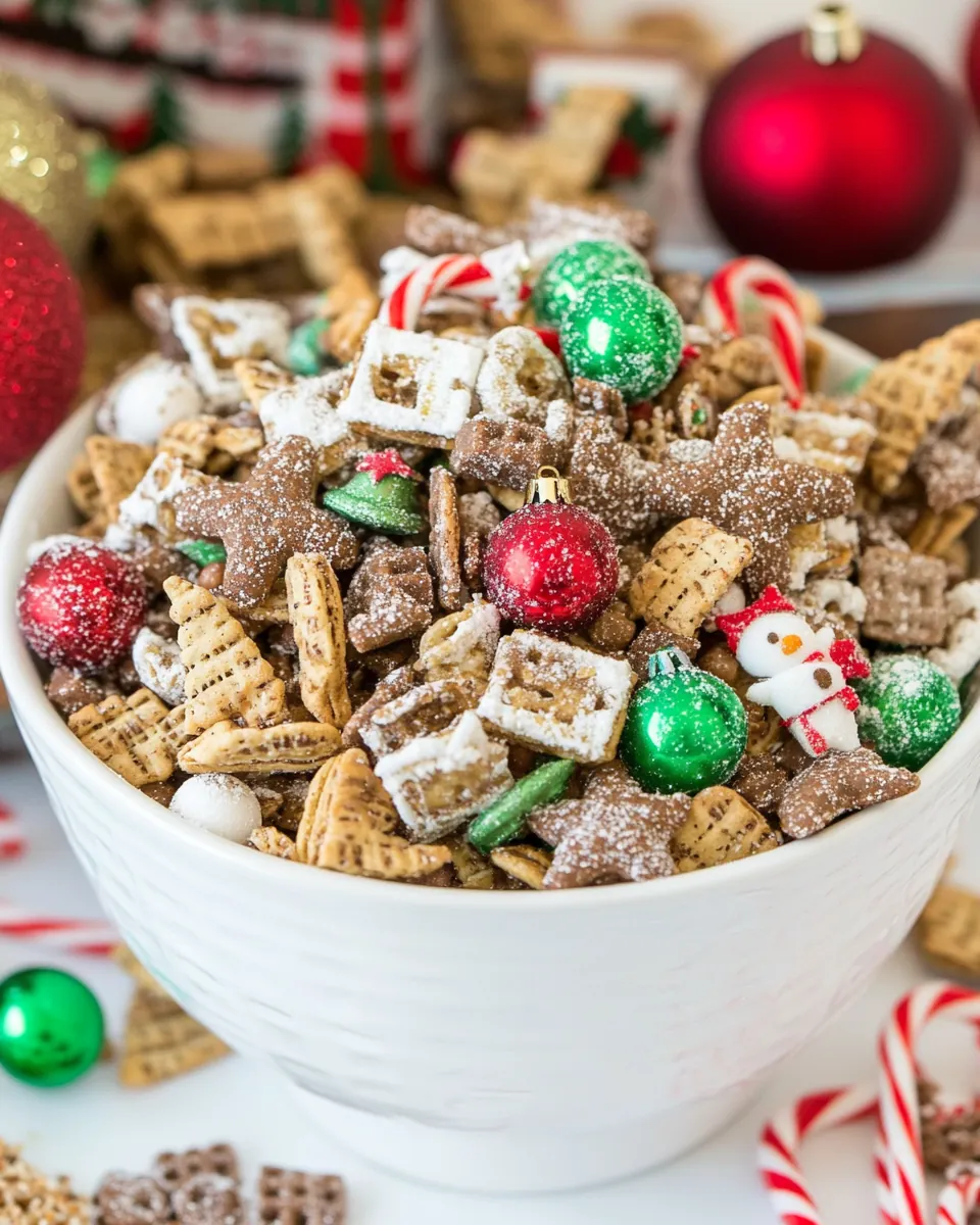 Elf Munch Christmas Snack Mix