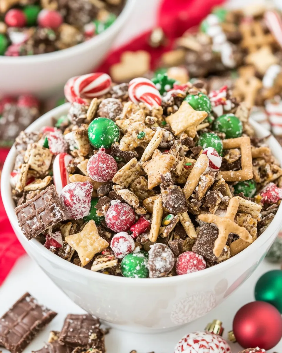 Elf Munch Christmas Snack Mix