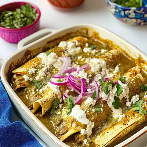 Enchiladas Verdes
