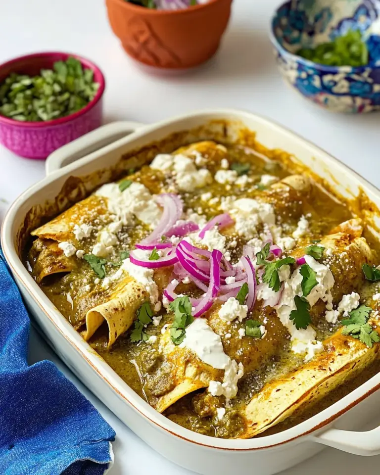 Enchiladas Verdes