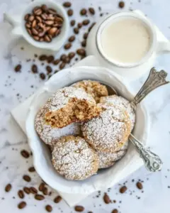 Espresso Amaretti Cookies