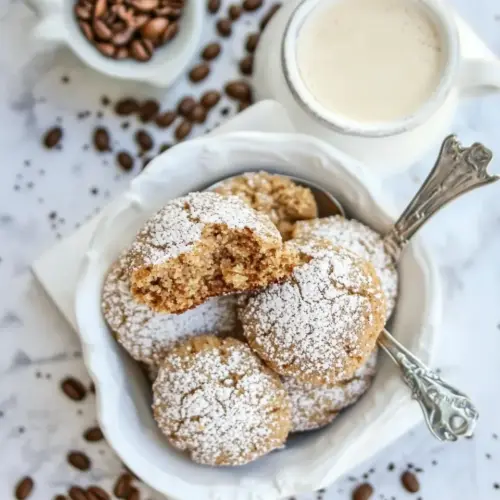 Espresso Amaretti Cookies