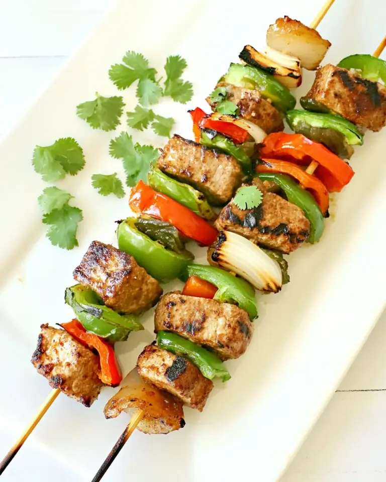 Fajitas on a Stick