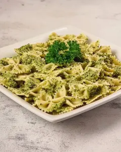 Farfalle with Broccoli Pesto