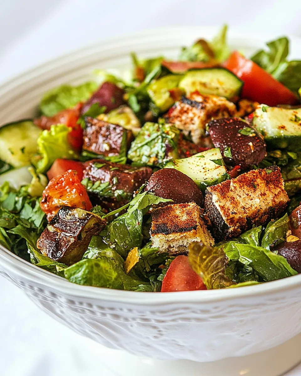 Fattoush Lebanese Salad