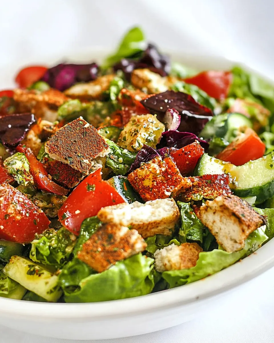Fattoush Lebanese Salad