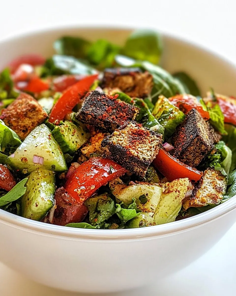Fattoush Lebanese Salad