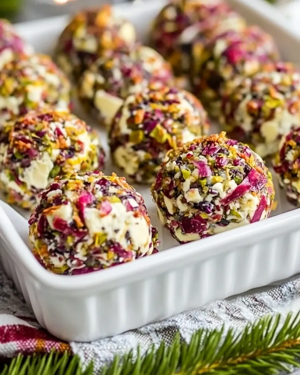 Festive Blue Cheese Balls