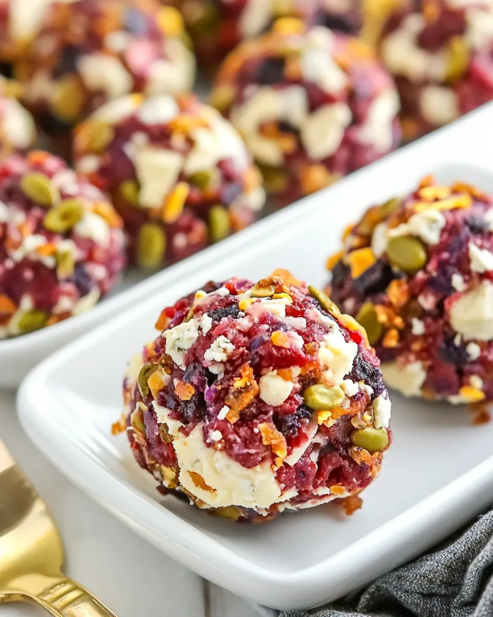 Festive Blue Cheese Balls