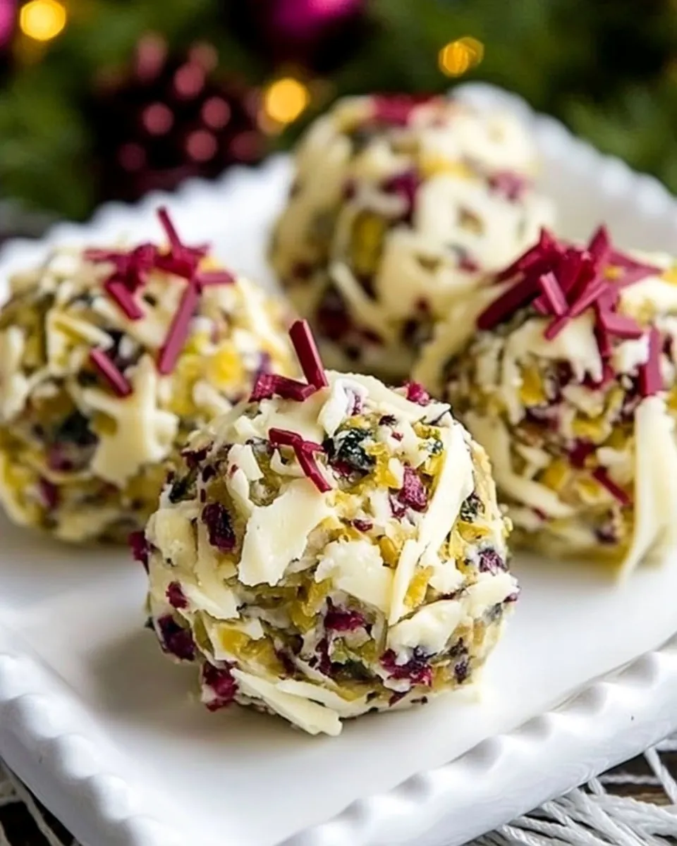 Festive Blue Cheese Balls