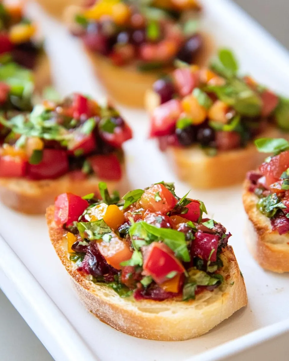 Festive Bruschetta