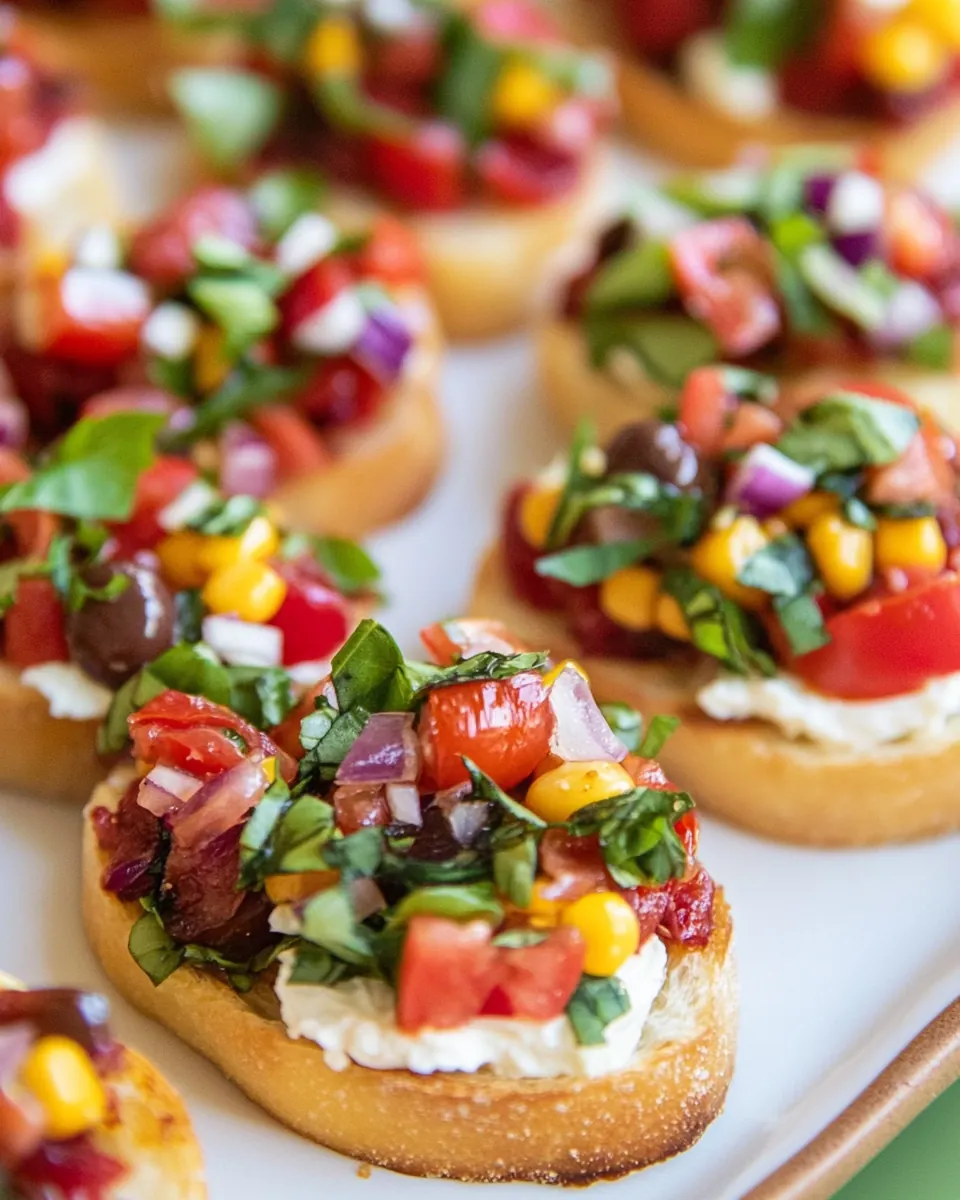 Festive Bruschetta