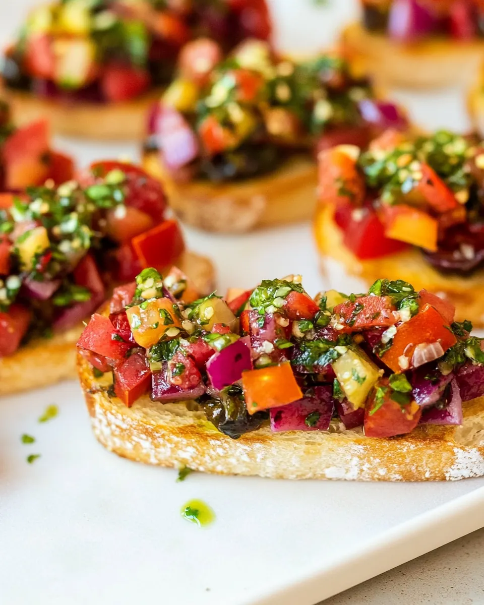 Festive Bruschetta