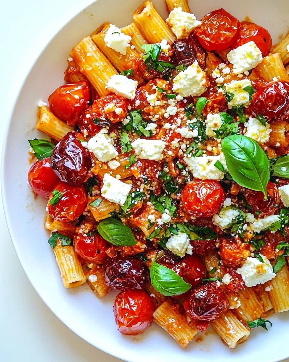 Feta Tomato Pasta