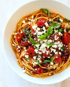 Feta Tomato Pasta