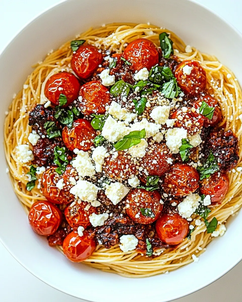Feta Tomato Pasta