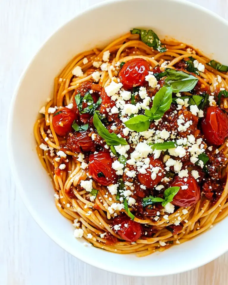Feta Tomato Pasta