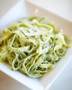 Fettucine al Pesto Genovese