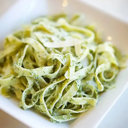 Fettucine al Pesto Genovese