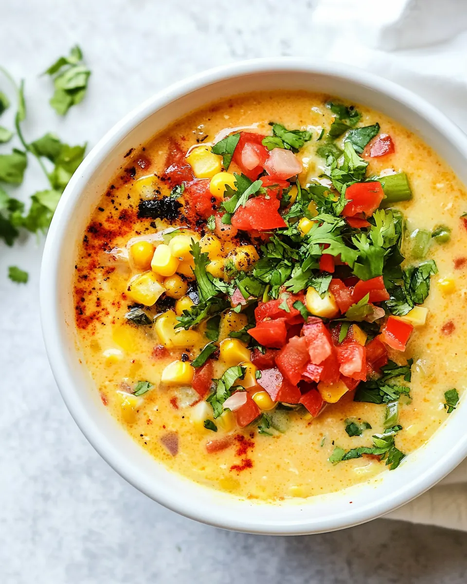 Fiesta Chicken Corn Chowder