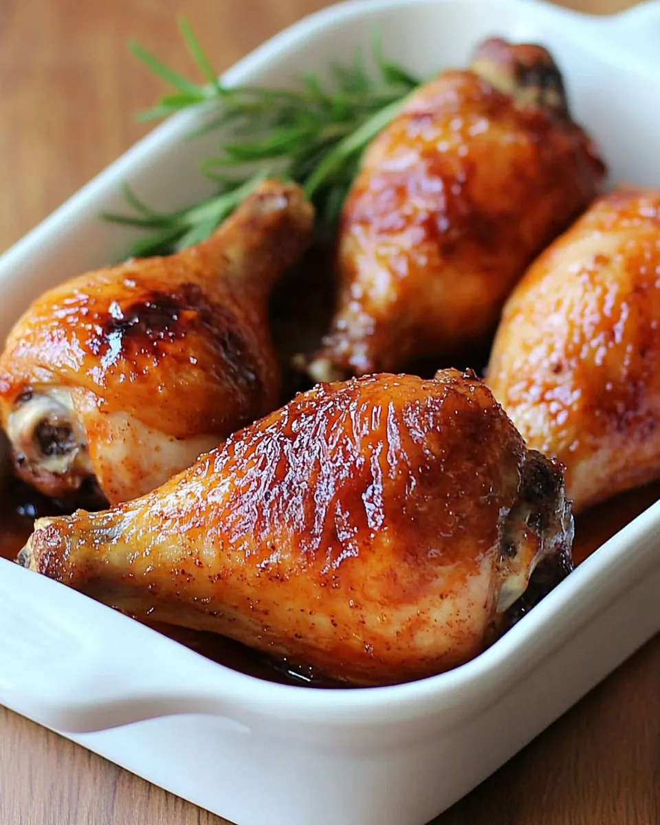 Five Spice Roasted Chicken Legs