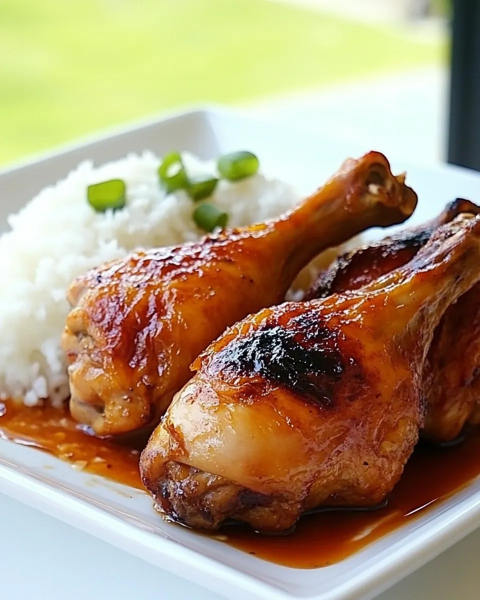 Five Spice Roasted Chicken Legs