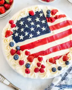 Flag Cake