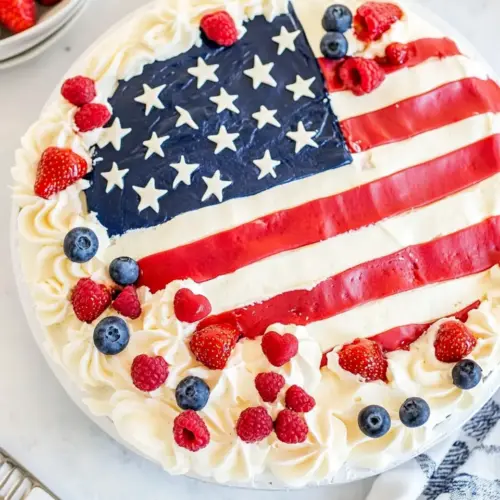 Flag Cake