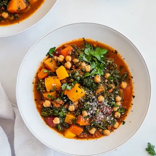 Flavours of Morocco Inspired Vegetable and Chickpea Stew