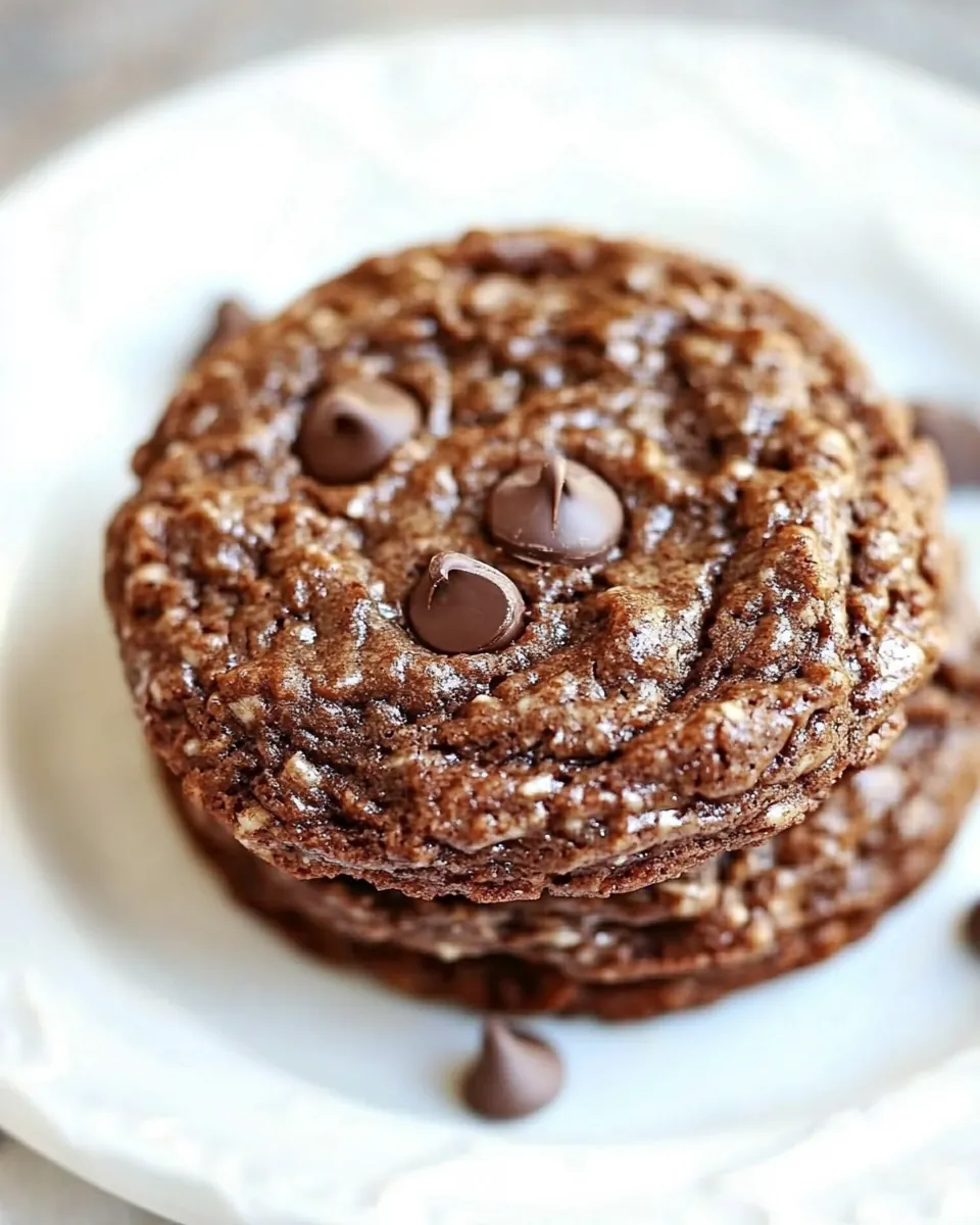 Flourless Chocolate Cookies