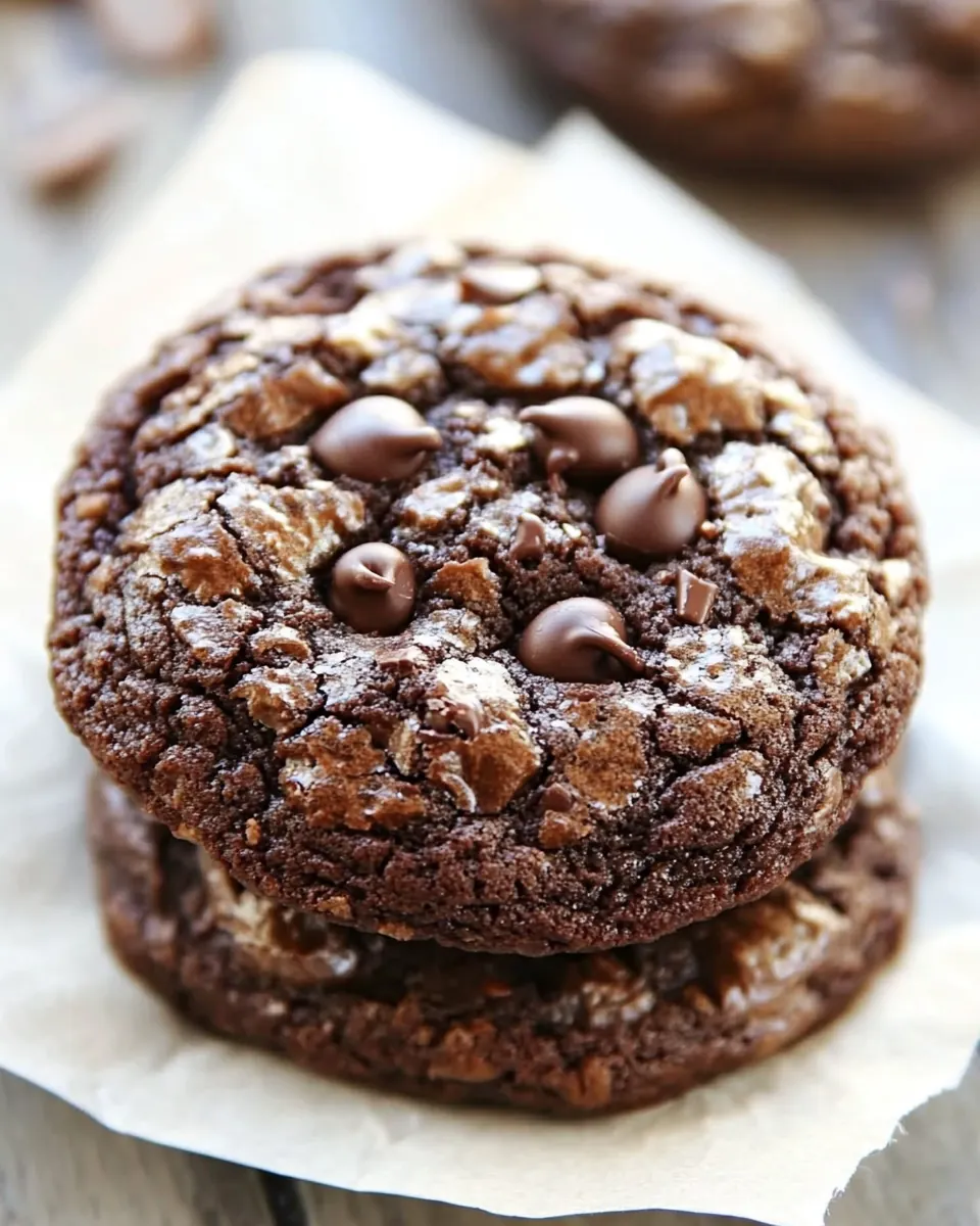 Flourless Chocolate Cookies