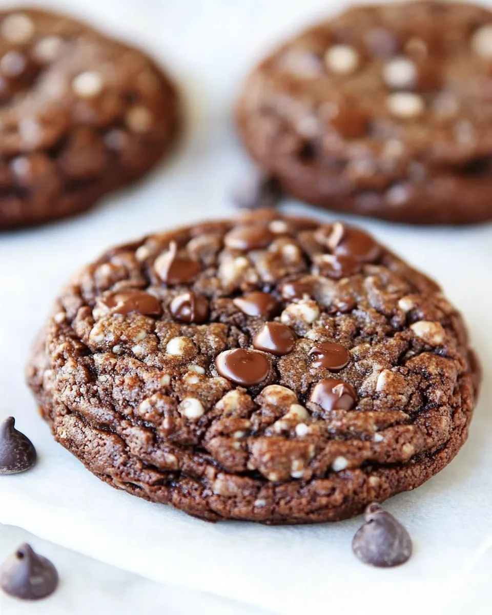 Flourless Chocolate Cookies