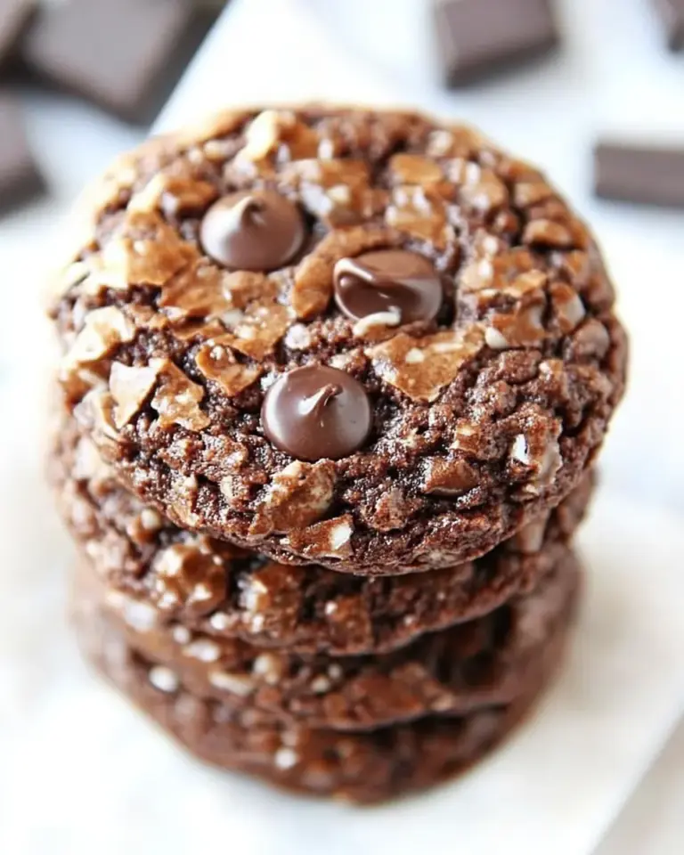 Flourless Chocolate Cookies